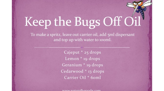 Essential Oil Insect Repellent Recipe