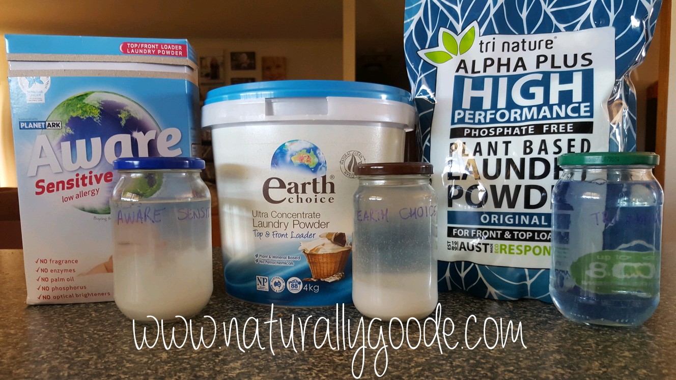 My Laundry Powder Science Experiment