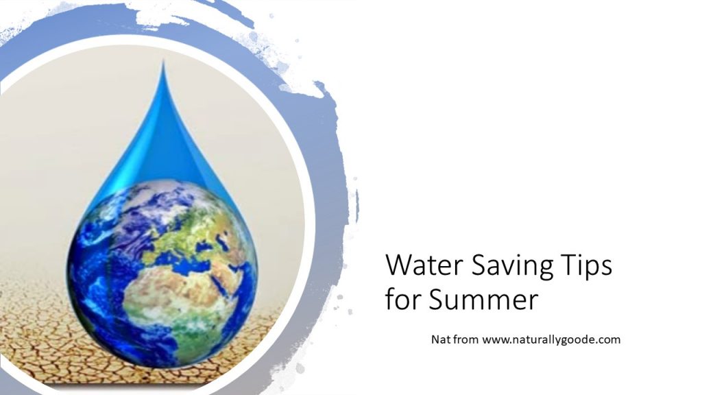 Water Saving Tips for Summer